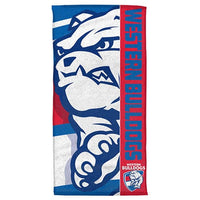Western Bulldogs AFL Beach Towel 152cm x 76cm