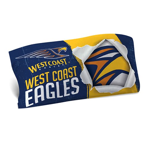 West Coast Eagles AFL Pillowcase
