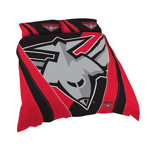 Essendon Bombers 2025 AFL Double Quilt Cover Set