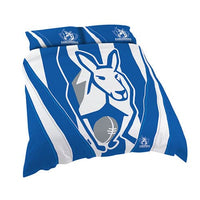 North Melbourne Kangaroos 2025 AFL Double Quilt Cover Set