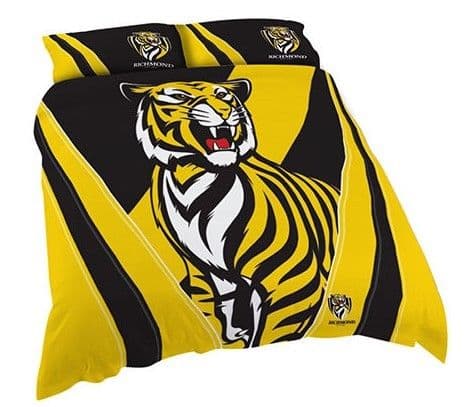 Richmond Tigers 2025 AFL Double Quilt Cover Set