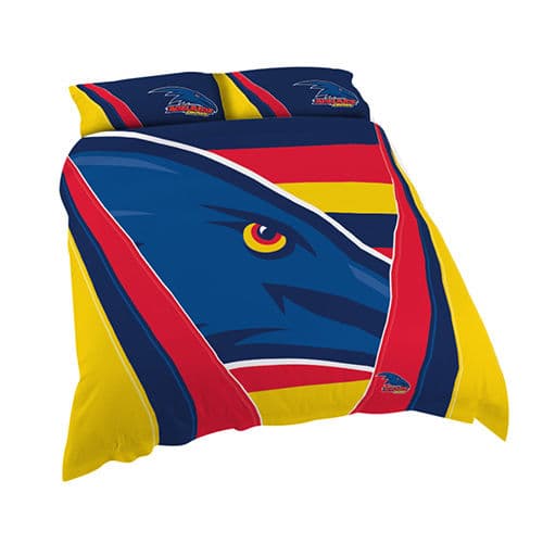 Adelaide Crows 2025 AFL Queen Quilt Cover Set