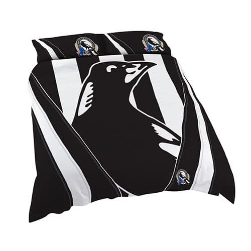 Collingwood Magpies 2025 AFL King Quilt Cover Set