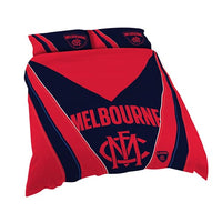 Melbourne Demons AFL King Quilt Cover Set