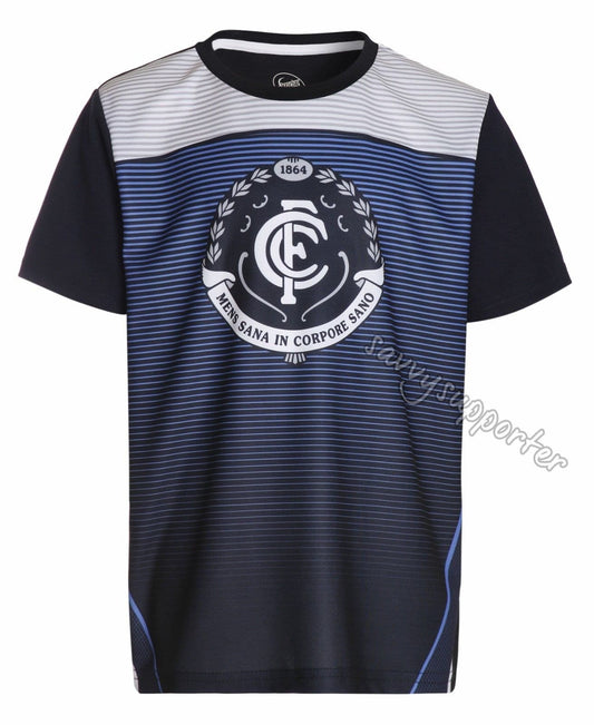 Carlton Blues 2017 AFL Sublimated Training Tee Shirt
