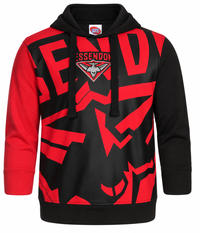 Essendon Bombers AFL Mens Pullover Hood Hoody