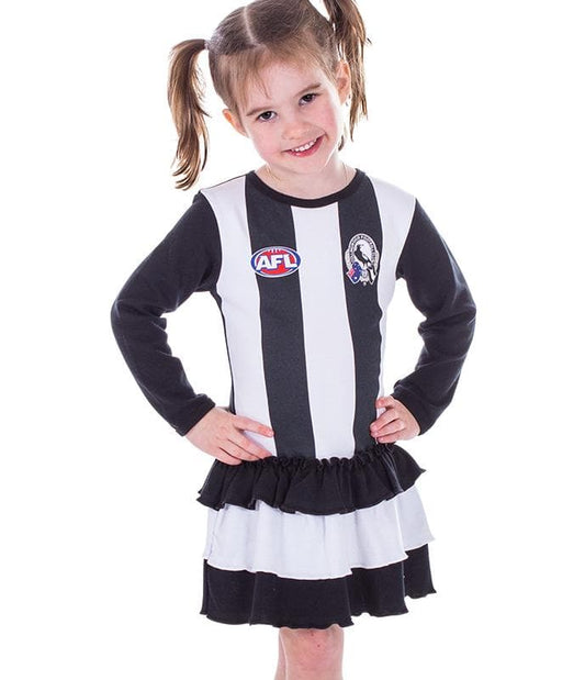 Collingwood Magpies AFL Girls Dress
