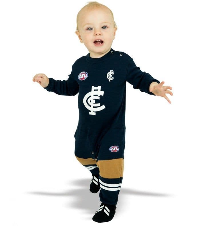Carlton Blues AFL Infant Toddler Onesie Footysuit