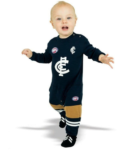 Carlton Blues AFL Infant Toddler Onesie Footysuit