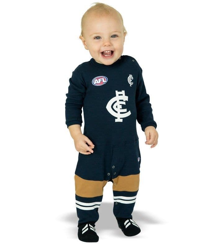 Carlton Blues AFL Infant Toddler Onesie Footysuit