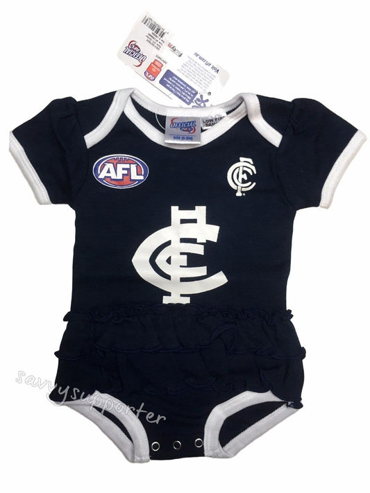 Carlton Blues AFL Girls Baby Tutu Footysuit