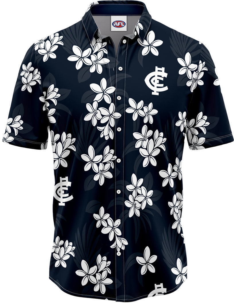 Carlton Blues 2026 AFL Mens Reef Hawaiian Shirt