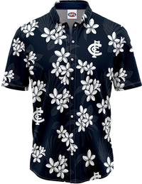Carlton Blues 2026 AFL Mens Reef Hawaiian Shirt