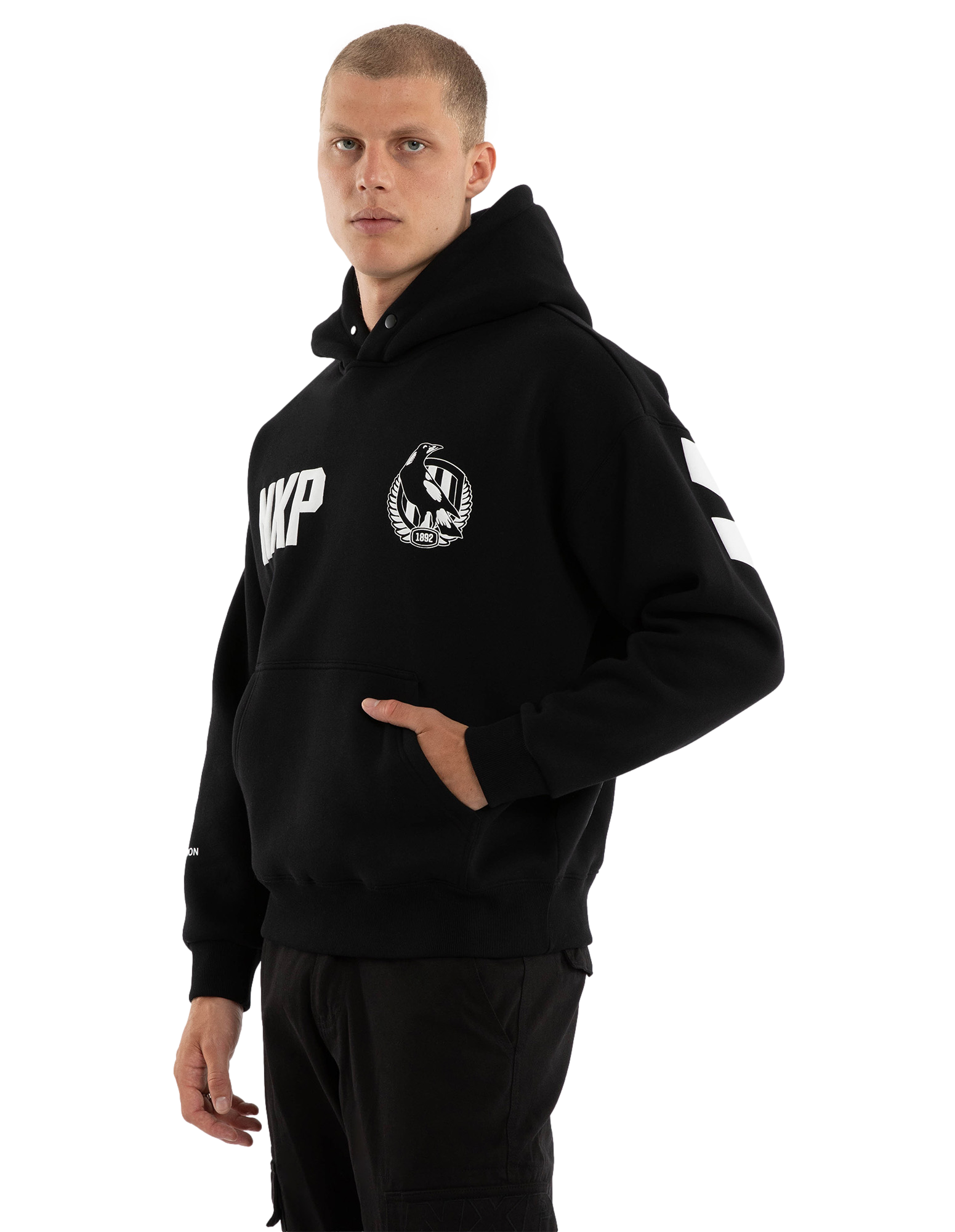 Collingwood Magpies 2026 AFL Mens Top Tier Hoodie