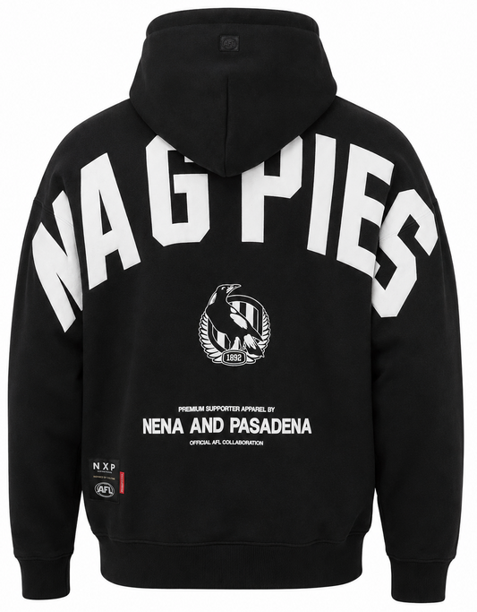 Collingwood Magpies 2026 AFL Mens Top Tier Hoodie