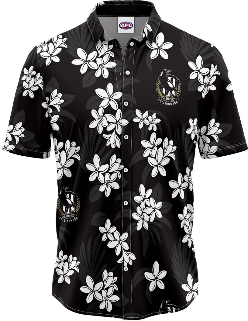Collingwood Magpies 2026 AFL Mens Reef Hawaiian Shirt