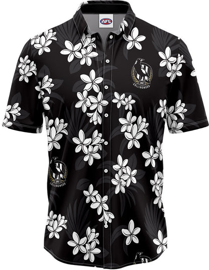 Collingwood Magpies 2026 AFL Mens Reef Hawaiian Shirt