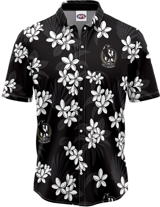 Collingwood Magpies 2026 AFL Mens Reef Hawaiian Shirt