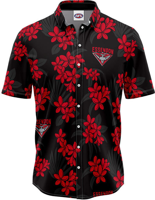 Essendon Bombers 2026 AFL Mens Reef Hawaiian Shirt