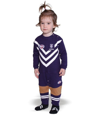 Fremantle Dockers AFL Infant Toddler Onesie Footysuit