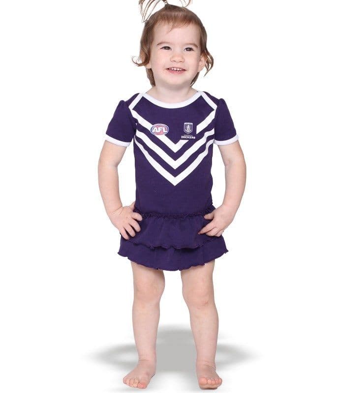 Fremantle Dockers AFL Baby Girls Tutu Footysuit