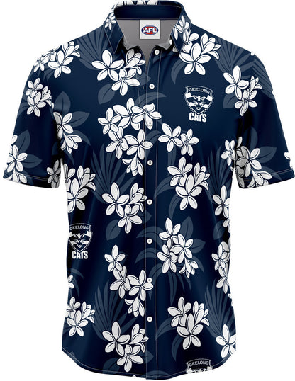 Geelong Cats 2026 AFL Mens Reef Hawaiian Shirt