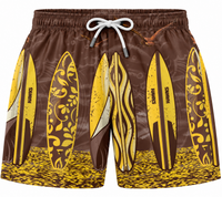 Hawthorn Hawks AFL Mens Hawaiian Shorts