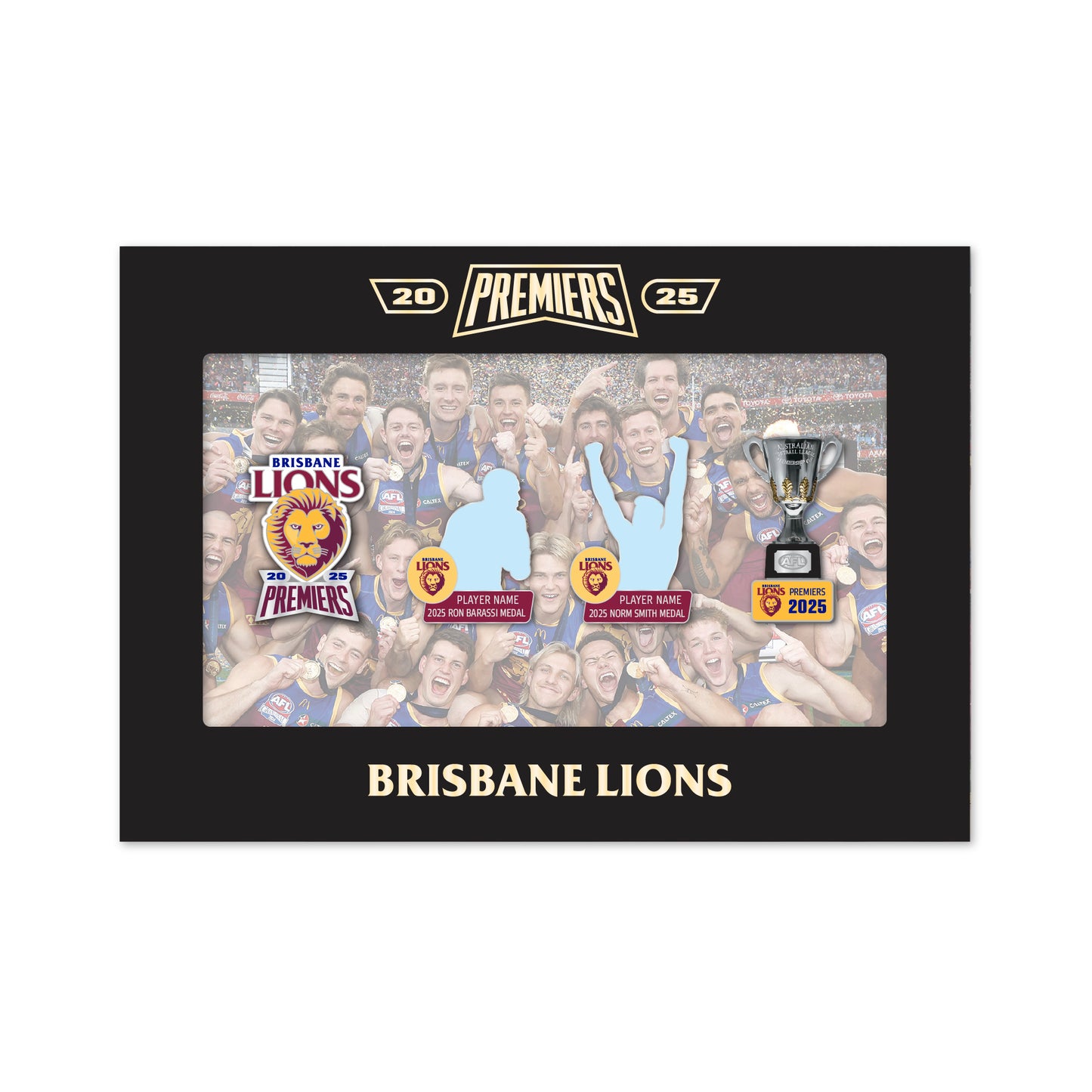 Brisbane Lions 2025 AFL Premiers Pins Set (Boxed)  *PRESALE*