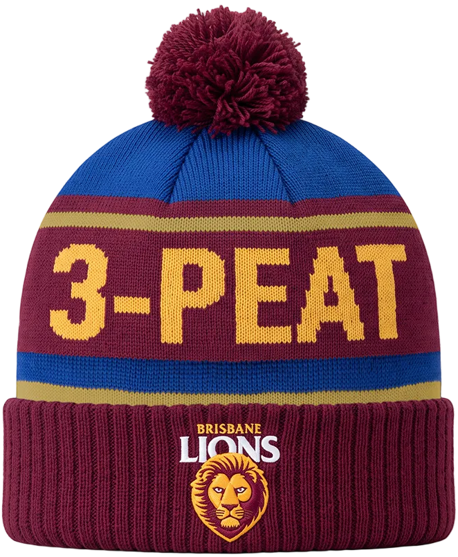 Brisbane Lions 2026 AFL Premiers Beanie *PRESALE*