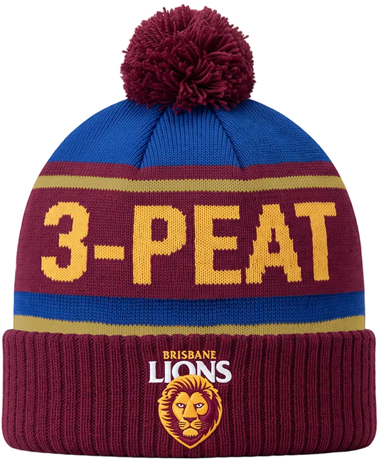 Brisbane Lions 2026 AFL Premiers Beanie *PRESALE*
