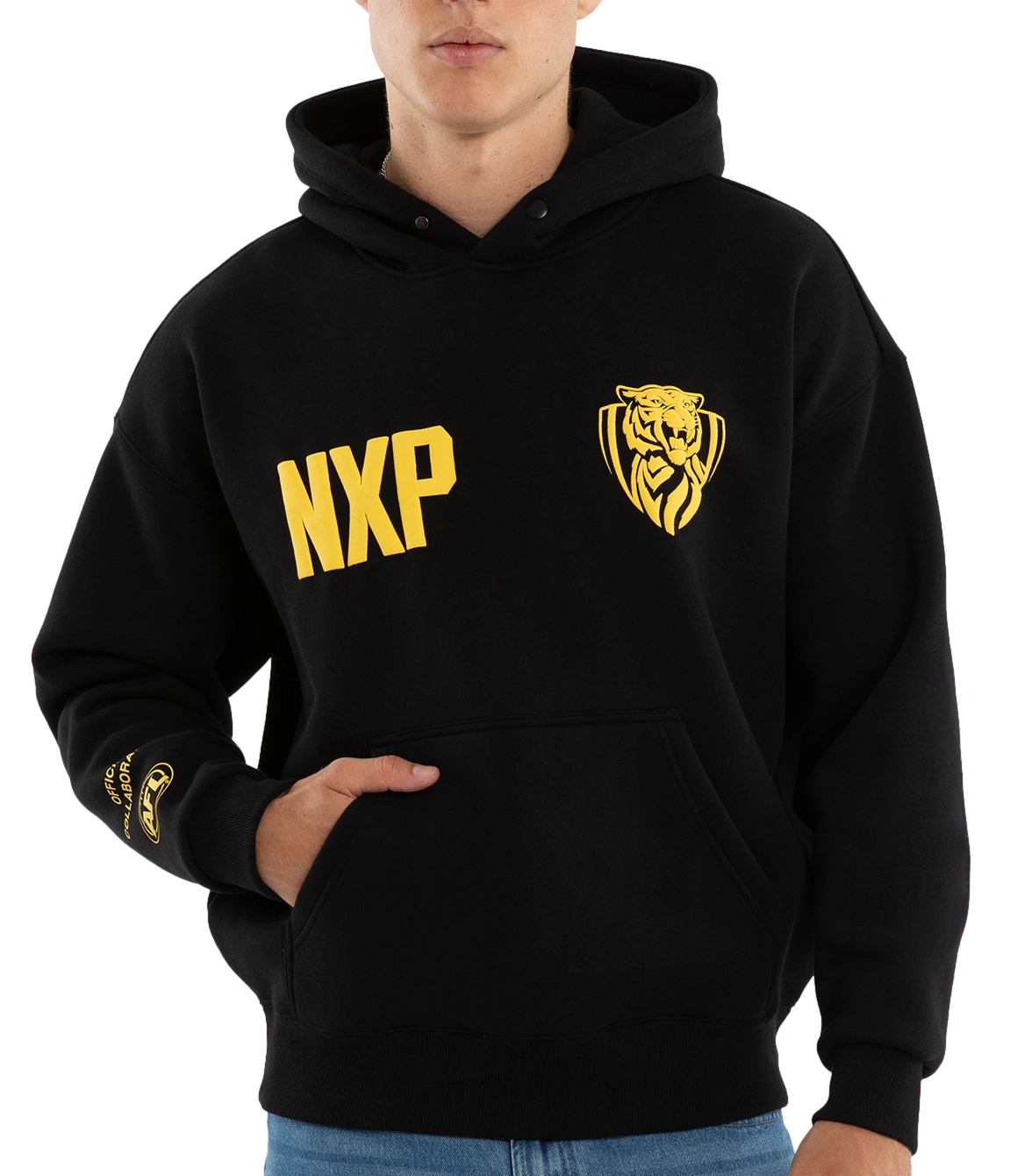 Richmond Tigers 2026 AFL Mens Top Tier Hoodie