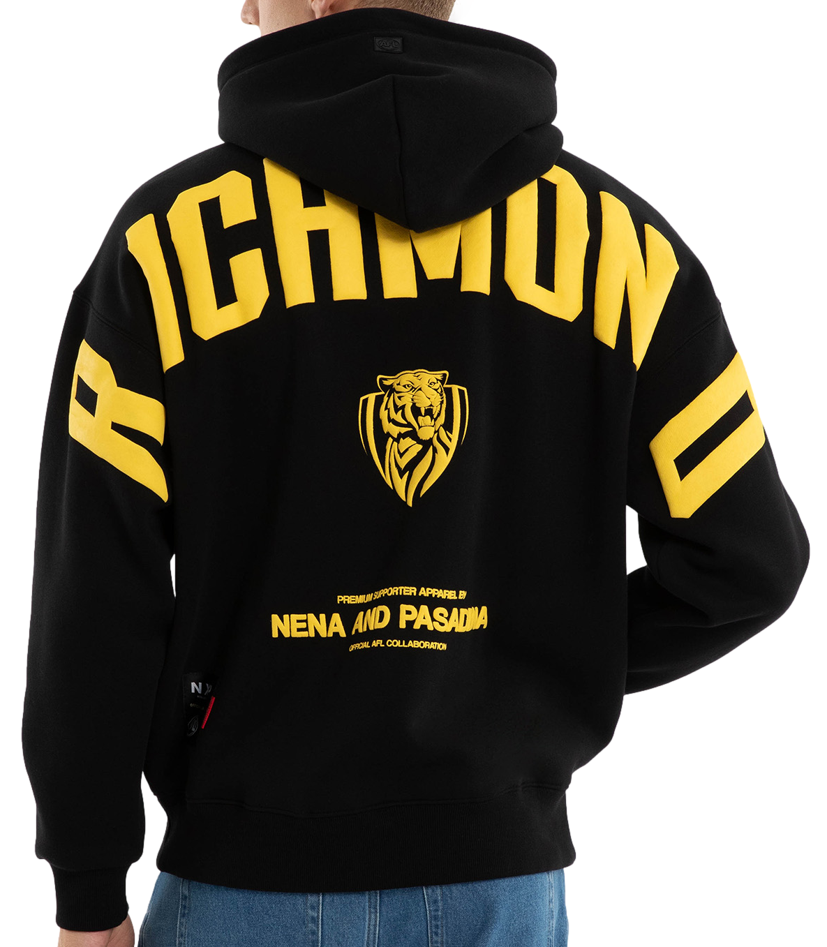 Richmond Tigers 2026 AFL Mens Top Tier Hoodie
