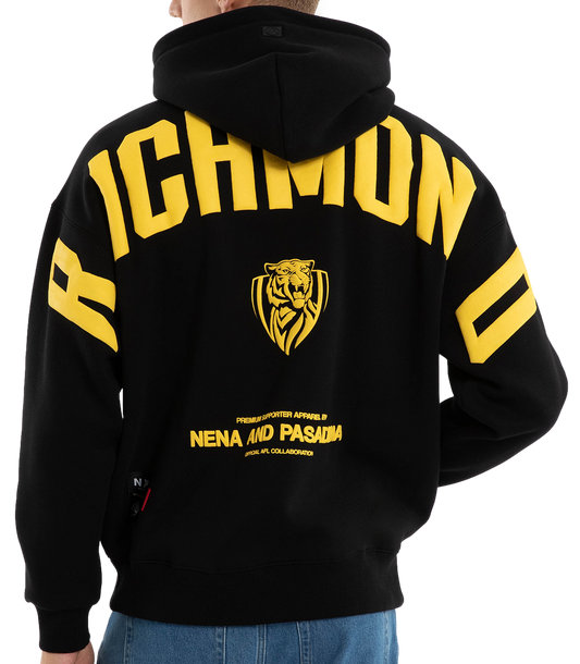 Richmond Tigers 2026 AFL Mens Top Tier Hoodie