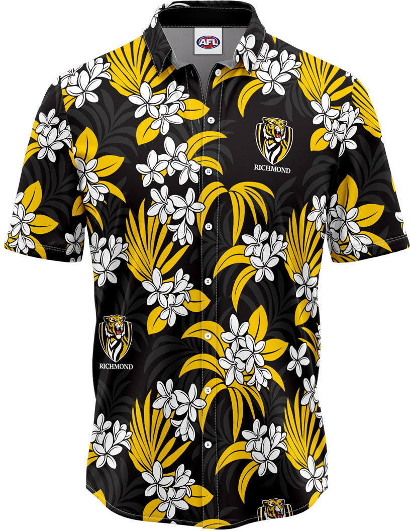 Richmond Tigers 2026 AFL Mens Reef Hawaiian Shirt