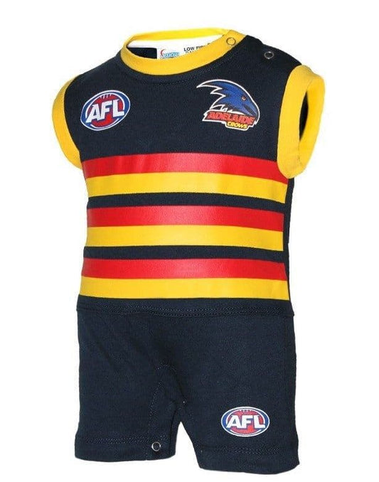 Adelaide Crows AFL Toddler Short Footysuit