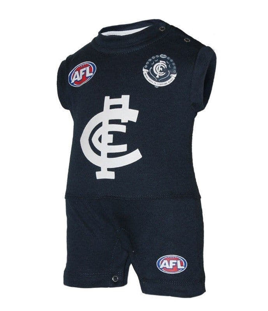 Carlton Blues AFL Toddler Short Footysuit