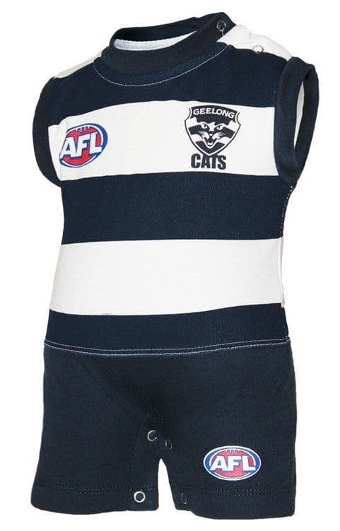 Geelong Cats AFL Toddler Short Footysuit