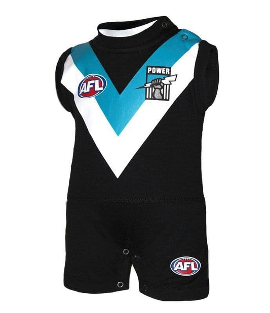 Port Adelaide Power AFL Toddler Short Footysuit