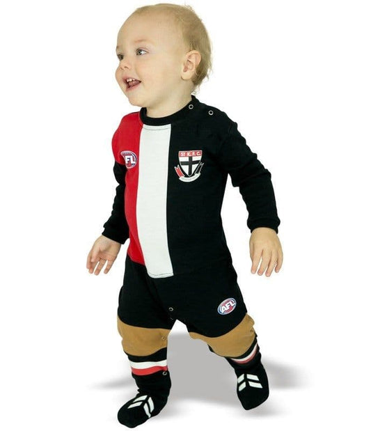 St Kilda Saints AFL Infant Toddler Onesie Footysuit