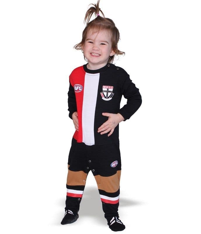St Kilda Saints AFL Infant Toddler Onesie Footysuit