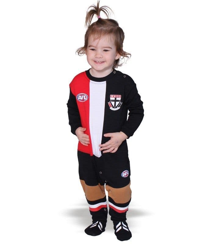 St Kilda Saints AFL Infant Toddler Onesie Footysuit