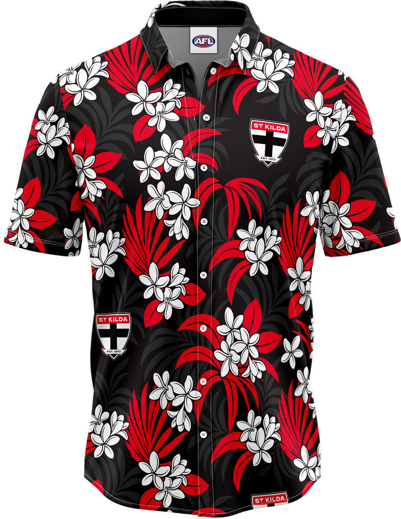 St Kilda Saints 2026 AFL Mens Reef Hawaiian Shirt
