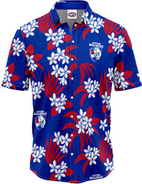 Western Bulldogs 2026 AFL Mens Reef Hawaiian Shirt