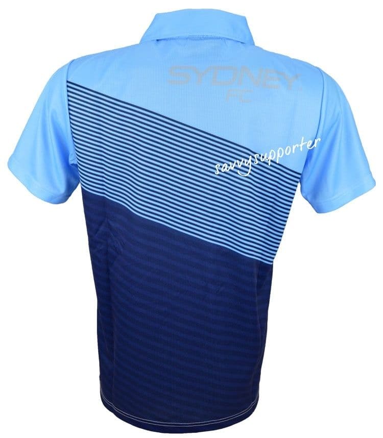 Sydney FC Mens Polyester Polo Shirt