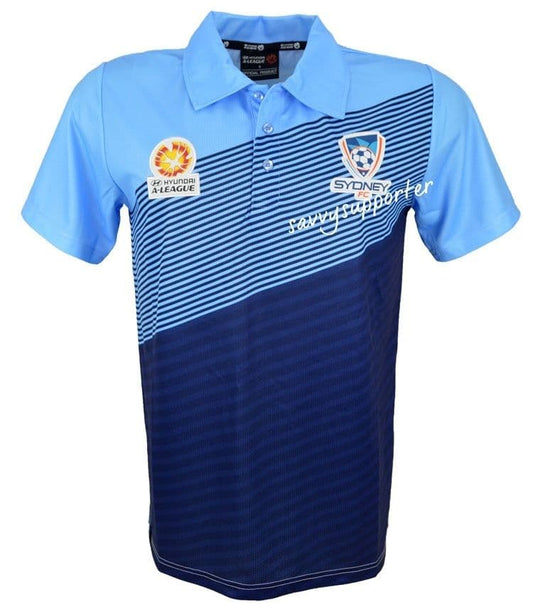 Sydney FC Mens Polyester Polo Shirt