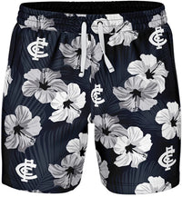 Carlton Blues AFL Mens Aloha Volley Swim Shorts