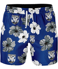 Canterbury Bulldogs NRL Mens Aloha Volley Shorts