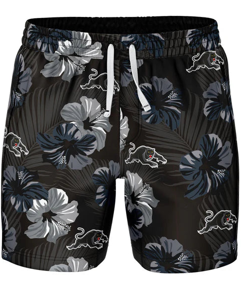 Penrith Panthers NRL Mens Aloha Volley Shorts