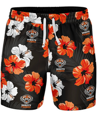 Wests Tigers  NRL Mens Aloha Volley Shorts
