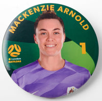 Australian Matildas 2026 Football Player Badge Mackenzie Arnold